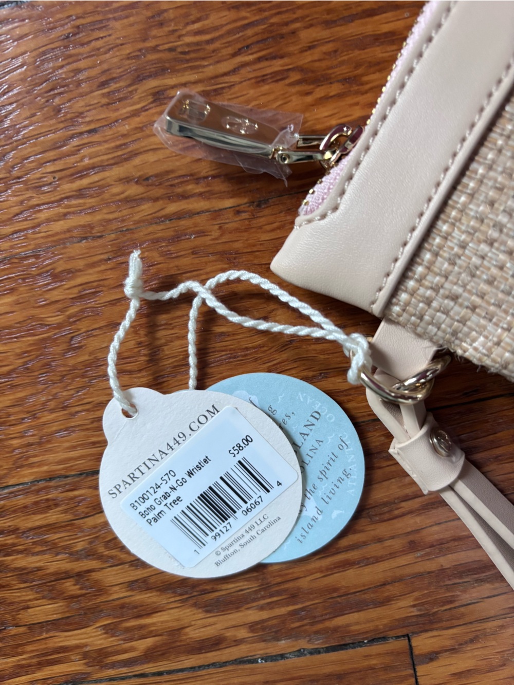 Spartina Boho Palm Wristlet NWT - Picture 10 of 10